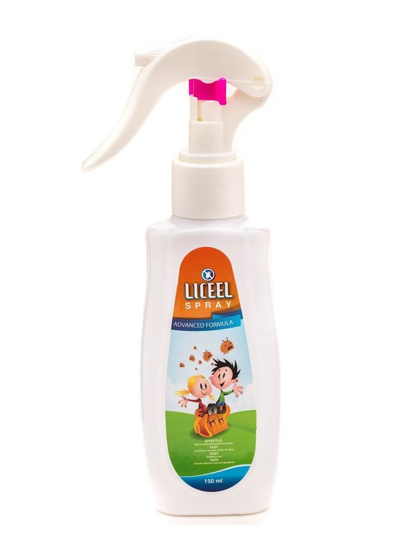 LICEEL Spray Help Eliminates Lice & Nits  150 ml - Image 3